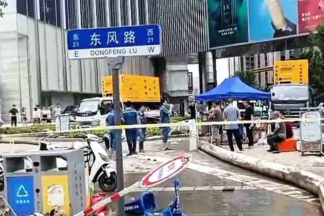 开云app官方官网-开云(中国)排涝突击队在排涝现场